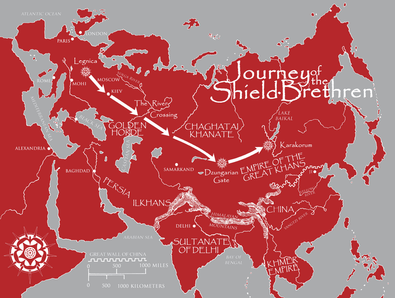 Illustration for article titled Read a free Mongoliad prequel and check out an exclusive map of Neal Stephenson's epic!